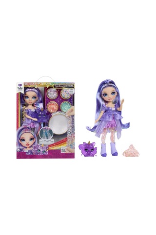 Rainbow High Violet Parıltılar Ve Slime Serisi Bebeği 122425