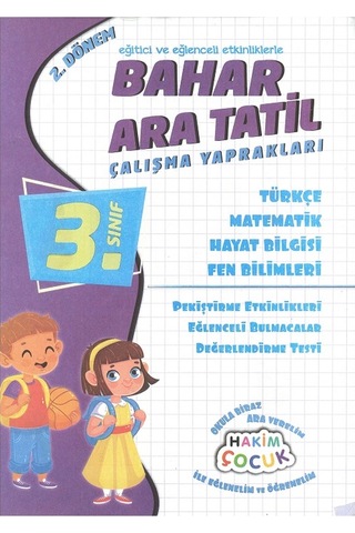 3. Sınıf Bahar Ara Tatil