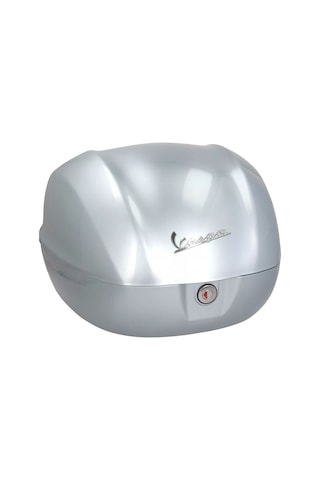 Vespa Primavera/Sprint Parlak Açık Gri Top Case-Çanta 32LT (Grey, Delicato Glossy G01) / PIAGGIO