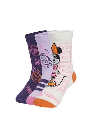 Adidas Lk Dy Mı 3pp Minnie Mouse Çocuk Çorap Jm1826 Cok Renklı