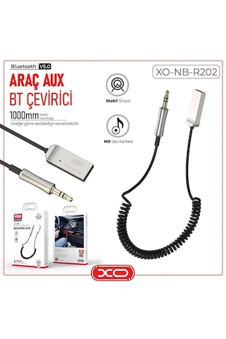Araç Bluetooth Alıcı Aux Nb-r202 Ses Sistemi Araç Kiti