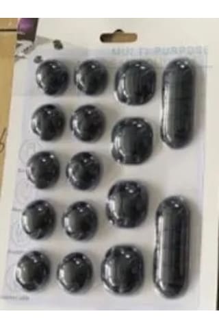 Jenerik Yapışkanlı Kablo Sabitleyici Düzenleyici 16'lı Paket