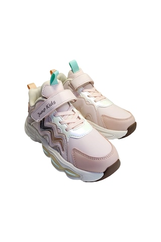 Jump 31098f Çocuk Sneaker Spor Ayakkabı Bej / Lacivert