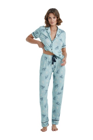 Blackspade Kadın Pijama Takımı 51411 - Mavi
