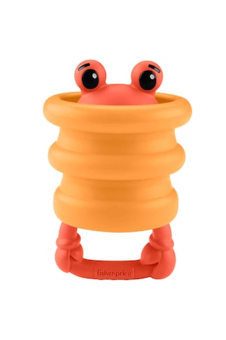 Fisher-price Jhb54 Deniz Dostları 2in1 Silikon Çıngırak - Jhb55 - Jhb56 - Jhb57 Turuncu
