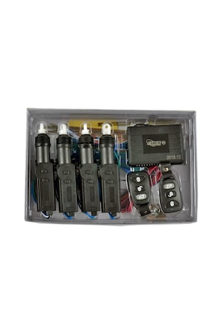 Carub 12V Merkezi Kilit Siyah Kemerli Kumandalı BR4600469