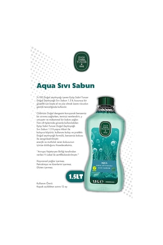 5'li Set Akdeniz Esintisi Sıvı Sabunlar Eyüp Sabri Tuncer 1.5l Ve Rosıe