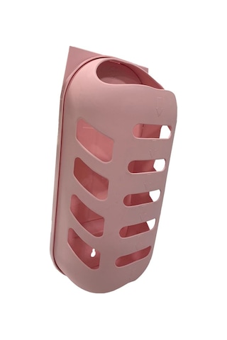 Pembe Plastik Poşetlik Saklama Ve Düzenleme Kutusu Plastik 35 X 27 X 22 Pembe Tr Diğer