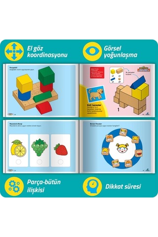 Adeda Dikkati Güçlendirme Seti Plus 3 Yaş