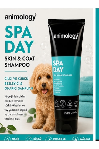 Animology Spa Day Skin & Coat Cildi Ve Kürkü Besleyici Ve Tüy Yapısını Onarıcı Köpek Şampuanı 250 Ml