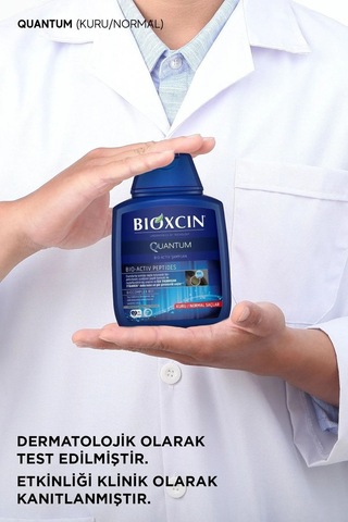 Quantum Kuru & Normal Saç Şampuanı Saç Dökülmesine Etkili 300 Ml 3x3