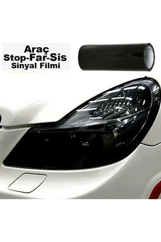 Far Stop Filmi 30 Cm X 1 Mt Koyu Siyah Dark Black 131002