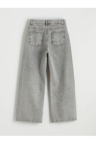 Lc Waikiki Karışık Wideleg Taşlı Kız Çocuk Jean Pantolon Karısık
