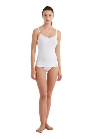 Blackspade Kadın İnce Askılı Atlet Comfort Elegance 1365 - Beyaz