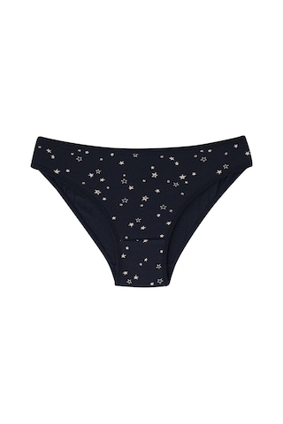 Karışık Renkli 5'li Paket Kadın Desenli Külot Pamuklu Likralı Esnek Kumaş Desenli