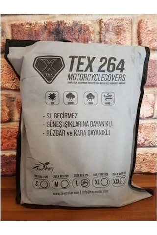 Xbyc 264 Motosiklet Ve Bisiklet Brandası Su Geçirmez Kalın Kumaş Xl Beden