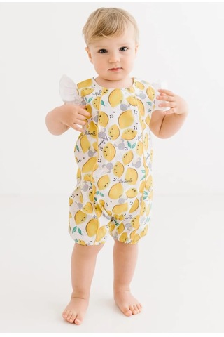 Minnie Mouse Lisanslı Sarı Kız Bebek Pamuk&cotton Tulum Mn17350 Sarı