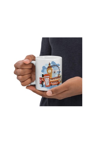 İngiltere Kupa Bardak 2 Adet Seyahat Hatıra England Mug