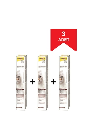 Gimcat Malt Soft Extra 100 Gr X 3 Adet Gimcat Malt Soft Extra 100 Gr X 3 Adet