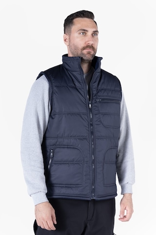 Polarlı Elyaf Takviyeli İş Yeleği Lacivert