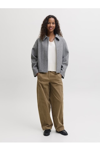 Jack & Jones Kadin Klasik Yaka Ceket - Wilma - 12298706 Medium Grey Melange