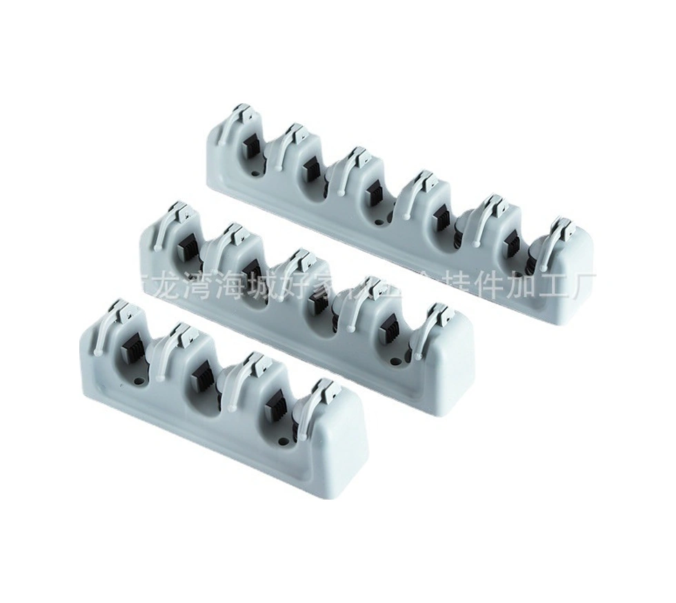 Wezone Ev İçin Sıcak Tutucu Aletler: 5 Kanca Siyah Parlak Banyo Süpürge Mop Rahat Saklama Rafları - Dayanıklı Malzeme İle Üretildi Diğer