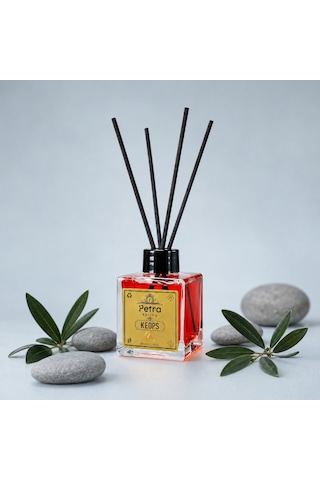 Keops 100 Ml Bambu Çubuklu Oda Kokusu Reed Diffuser Air Freshener Bedroom Fragrance Oda Kokusu Ortam Kokusu Bambu Çubuklu Oda Kokusu Reed Diffuser Ev Kokusu Beyaz Çiçekler