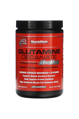 Musclemeds, Mikronize Glutamine Gh Recovery Decanate, Unflavored