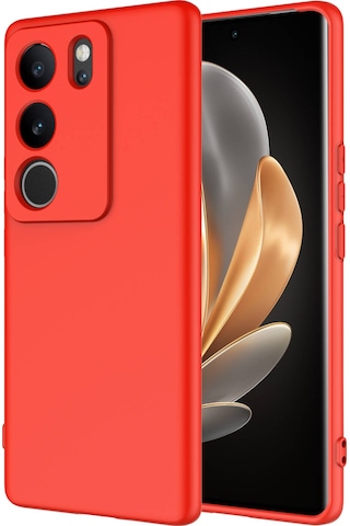 Nourthkiingdom Vivo V29 5g Kılıf Nrtk Mara Lansman Kapak - Kırmızı Kırmızı