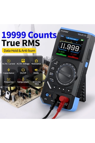 Fnırsı Dst-210 3 Ü 1 Arada El Tipi Osiloskop + Multimetre + Sinyal Jeneratörü