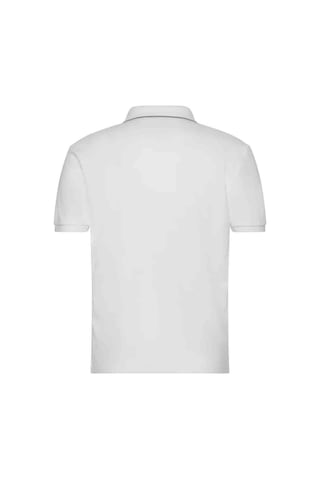 Calvin Klein Erkek Regular Fit Kısa Kollu Polo Yaka T-shirt - Beyaz-13534 Beyaz