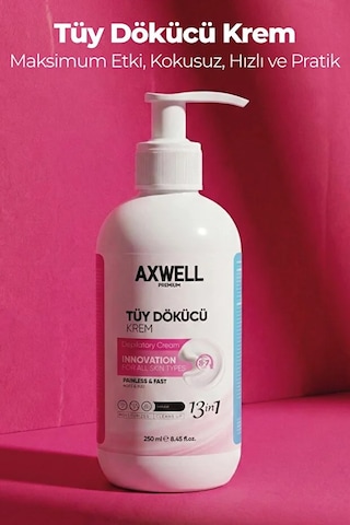 Axwell Tüy Dökücü Krem 250ml Tüm Cilt Tipleri İçin
