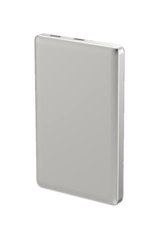 Logia Magslim 5S 5000 mAh Magsafe Kablosuz Powerbank Gümüş