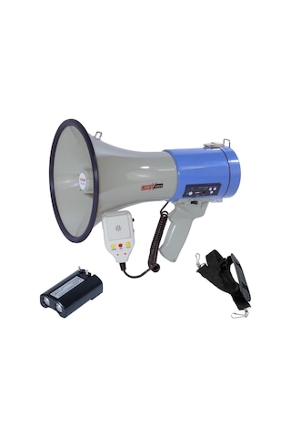 Lastvoice Mgf-220USB-BT Usb Bluetooth Şarjlı Megafon 220 W Siren Kayıt Büyük Boy