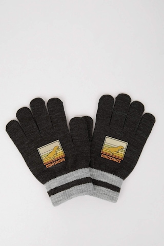DeFacto Erkek Çocuk Baskılı Triko Eldiven S0406A624WNAR1