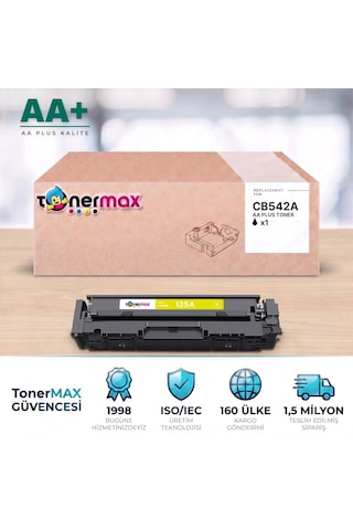 Hp 125a Cb542a Sarı Uyumlu Toner Aa Plus / Color Laserjet Cp1215 / Cp1515 / Cm1312