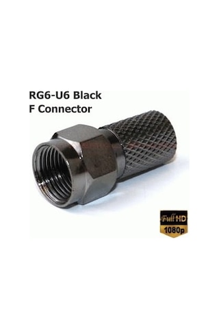 Tunex Rg-6 20 Mm Contalı F Konnektör