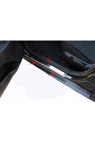 Honda Civic Fc5 2016-2020 Kapı Eşiği Krom 4 Prç. P.çelik