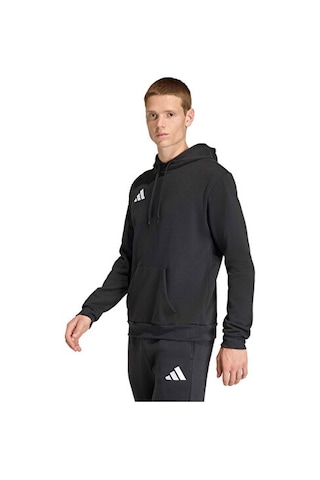 Adidas Ent26 Hoody Erkek Futbol Sweatshirts Jz6577 Siyah Siyah