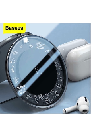 Baseus Simple 15W Upgraded Version Wireless Kablosuz Şarj Cihazı (119560237)