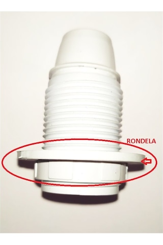 E-27 Beyaz Rondela 10 Adet