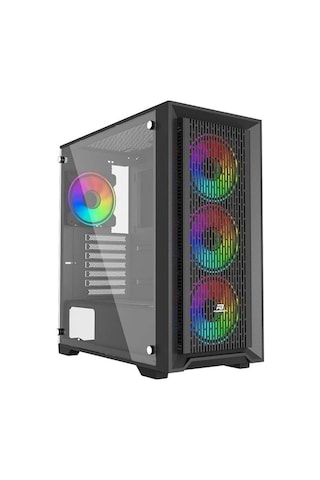 Powerboost PB-P705B 650 W 80+ Bronze Mid-Tower Oyuncu Bilgisayar Kasası