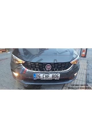 S-Dizayn  Fiat Egea Sedan Krom Ön Panjur Çıtası 2020 Üzeri