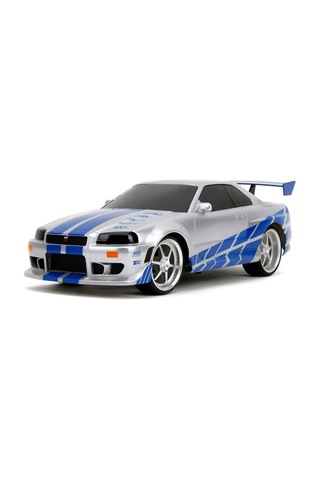 9772 Sun-sım-jda-rc Araba 1 24 Fast Furıous Nıssan Skylıne Gtr 2 4 Ghz Fastf Çok Renkli
