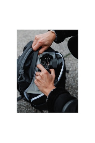 Leofoto Daily Lite Series Camera Backpack With Camera Cube Gray, 17l
