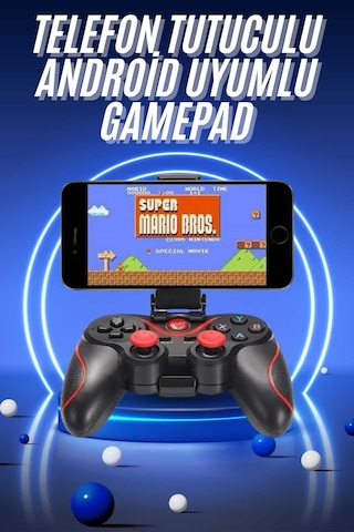 Joystik Gamepad Bluetooth Telefon Tutucu Oyun Kolu Telefon Android Uyumlu Diğer 24729225