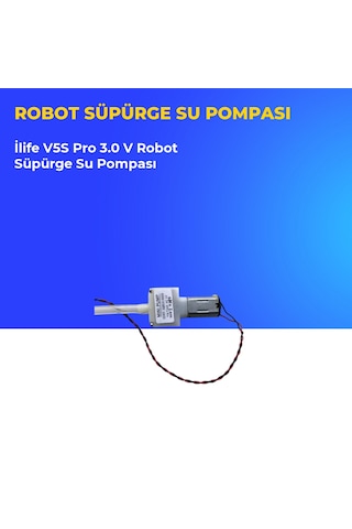 İlife V5s Pro 3.0 V Robot Süpürge Su Pompası