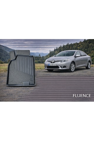 Renault Fluence 2009-2016 3d Oto Paspas Ve Bagaj Havuzu İkili Set
