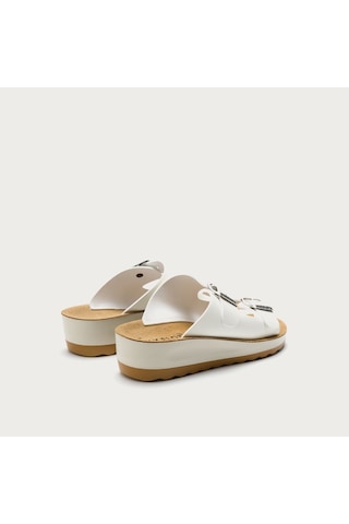 6302-white Terlik Kadın Diğer 42 G64 2c Fly Flot Sandal Synthetıc