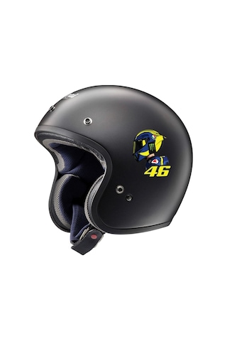 Valentino Rossi 46 Motorsiklet Kask Laptop Ve Oto Sticker 13x11 Cm